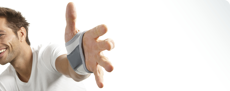 Push med Handgelenkbandage Splint