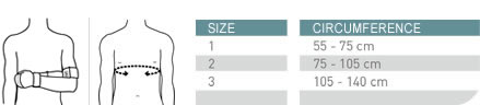 Size Measure Push med Shoulder Brace